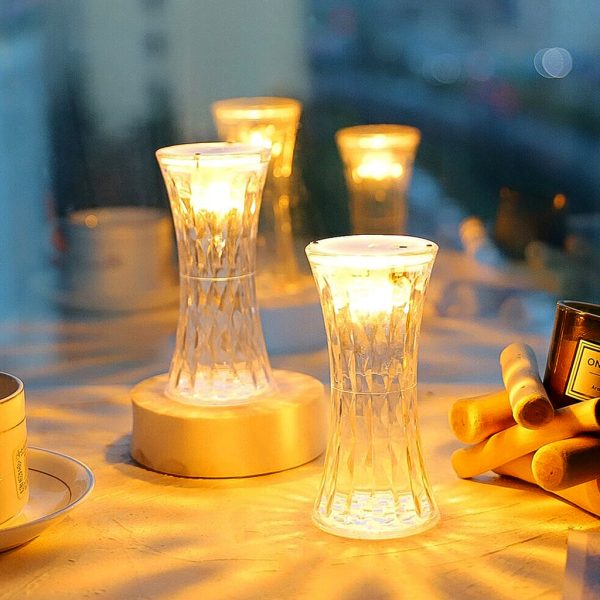 Crystal Lamp, Universal Night Light, Soft Lighting - Image 3