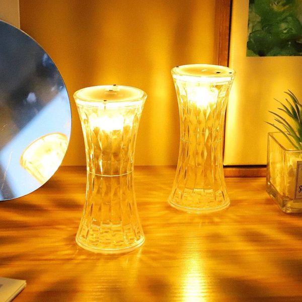 Crystal Lamp, Universal Night Light, Soft Lighting