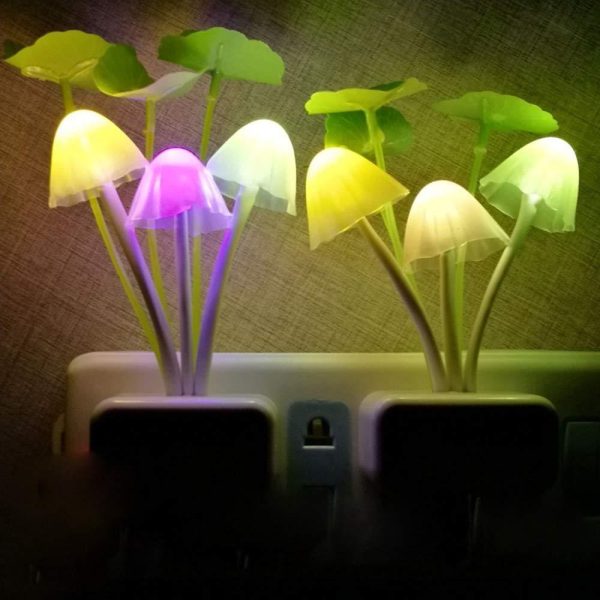 Night Light Mushroom Lamp (Colorful) - Image 2